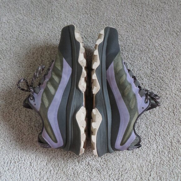 Merrell Women's Moab Speed Hiking/Athletic Shoes Size 7 Gray/Puple J135408 - Picture 7 of 10